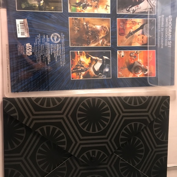 Star Wars the Force Awakens Lithographs Set